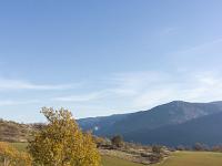 Entre Lauche et St Martin (Vallée du Jabron)  Paysage d'automne