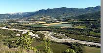 Vue sur la vallée du Buech