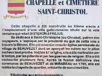 Chapelle Saint Christol commune de Mirabeau