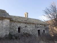 Chapelle Saint-Claude  Partie arrière de la chapelle et le clocher