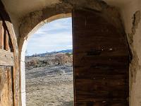 Chapelle Saint-Claude  La porte d'entée Sud de l'intérieur