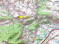 La Chastelas - Vitrolles Hautes-Alpes (XIIe - XIVe)  Plan de situation du Chastelas de Vitrolles dans les Hautes-Alpes - IGN Géoportail