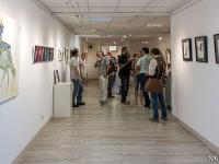 Vernissage et oeuvres de Laurent Bergues