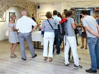 Vernissage et oeuvres de Laurent Bergues