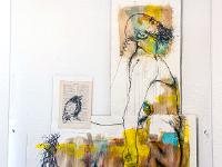 Vernissage et oeuvres de Laurent Bergues