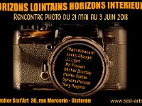 Sist'Arts - Rencontres photo 2018  Flyer et visuel vitrine
