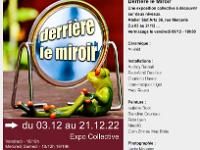 Expo Derrière le Miroir  Exposition collective " Derrière le Miroir " L'Atlelier Sist'Arts - Sisteron