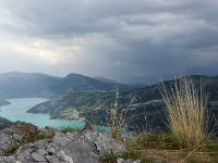 Photos du mois - Archives  Vue sur le lac de Serre Ponçon depuis la tour Vauban de Saint Vincent les Forts