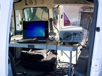 Barcillonnette - Mémoire des Pierres  Foulon Jean-Marc - Au HaZard des rues - Installation du matériel dans ma voiture