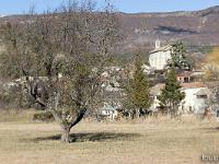 Barret sur Méouge - Hautes Alpes  Autre vue sur le village