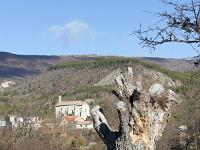 Barret sur Méouge - Hautes Alpes  Autre vue sur le village