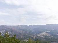Barret sur Méouge - Hautes Alpes  Vue vers le Sud/Est