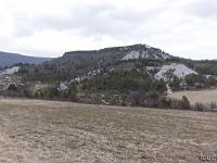Barret sur Méouge - Hautes Alpes  Vue vers le Nord