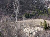 Barret sur Méouge - Hautes Alpes  Hameau des Granges, au Sud de Barret