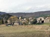 Barret sur Méouge - Hautes Alpes  Autre vue sur le village