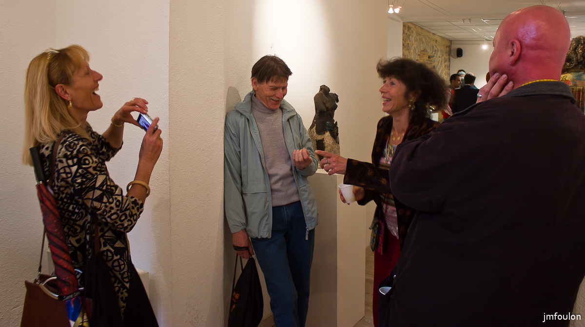 ds-006-2.jpg - Benoît de Souza - Vernissage de l'exposition  "L'Hybridation Comme Expèrience du Monde"