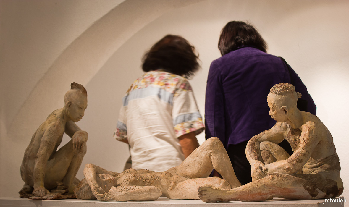 ds-013-2.jpg - Benoît de Souza - Vernissage de l'exposition  "L'Hybridation Comme Expèrience du Monde"