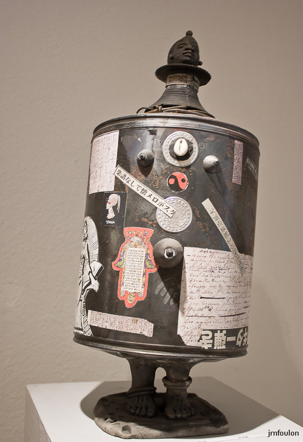 ds-035-2.jpg - Benoît de Souza - Vernissage de l'exposition  "L'Hybridation Comme Expèrience du Monde"