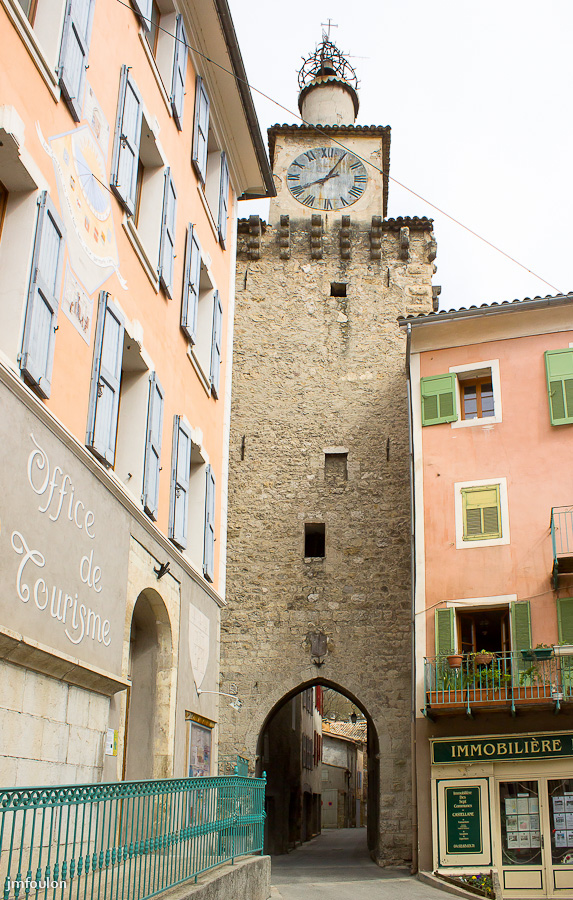 castellane-003.jpg - Castellane - Tour de l'Horloge