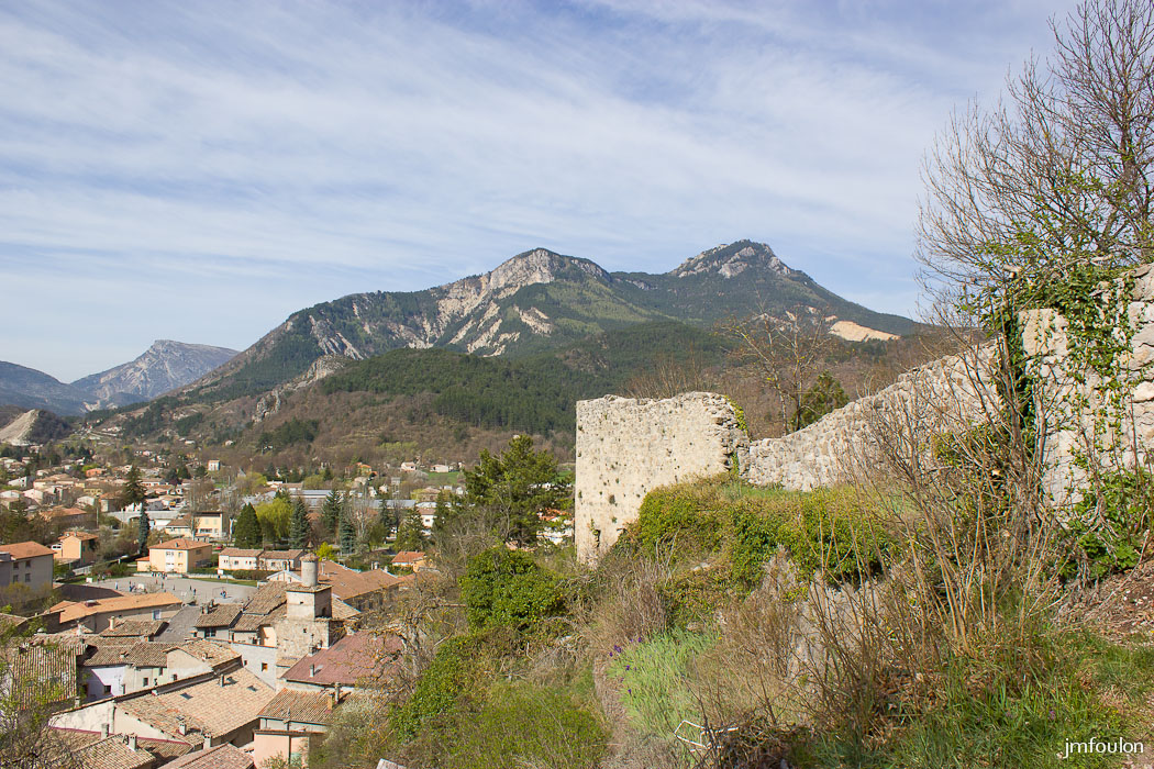 castellane-018.jpg - Castellane - Vestiges du rempart Nord
