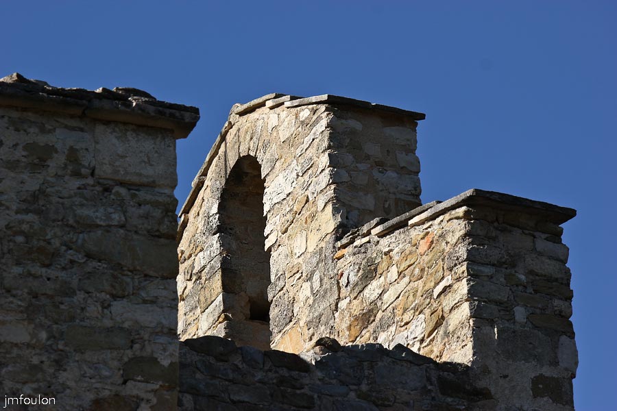 st-donat-10web.jpg - Saint Donat le Bas - Le clocher-mur qui ne portait qu'une seule cloche