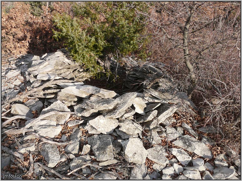 chateauneuf-02web.jpg - Vestige d'un tout petit abrit de berger.