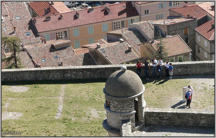 cita-225web.jpg - Echauguette est de la 2ème enceinte (bastion du Gouvernement) et esplanade de la 1ère enceinte (bastion Notre Dame)