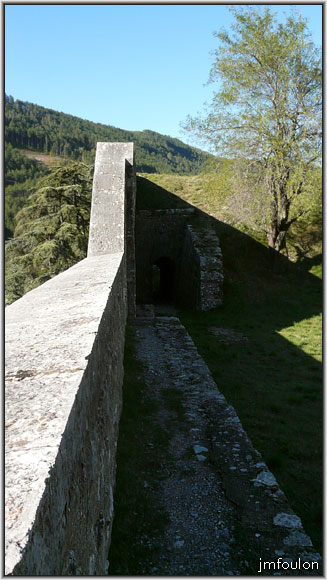 cita-22web.jpg - Rempart sud et passage couvert sous la contrescarpe du bastion du Roy
