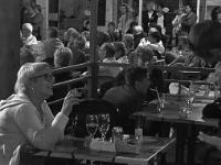 Jean-Paul Césari et les Daltons  A la terrasse du bar le Provence