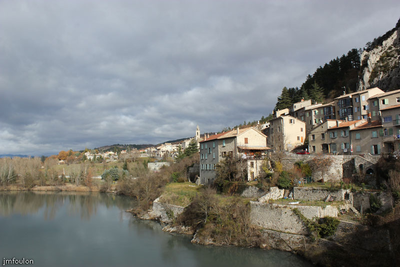 sisteron-baume-web.jpg - Sisteron - Durance en amont du pont de la Baume