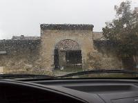 En voiture !  Averse entre Peipin et Châteauneuf-Val-St-Donat