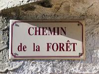 Enseignes et Panneaux  Chemin de la Forêt - Mison les Armands