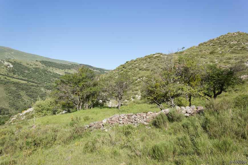 esparron-monges-032web.jpg - Muret de grosses pierres aux abords de Beaudinard
