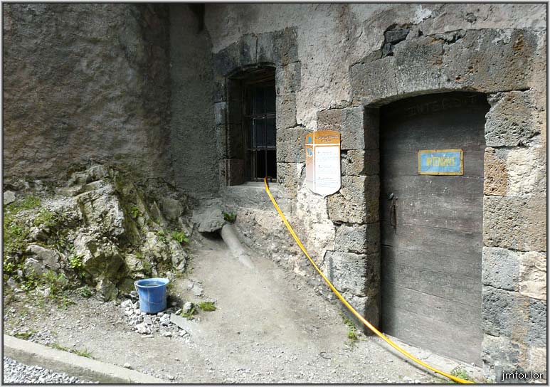 fort-queyras-44web.jpg - Fort Queyras - Le corp de garde. Rez de chaussée