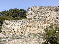 Plateau de Ganagobie  Rempart de Villevieille (extrémité Ouest)