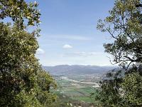 Plateau de Ganagobie  Vue vers le Nord