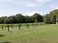 Plateau de Ganagobie  Le cimetière actuel des moines au Nord de l'abbaye