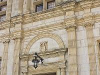 Château de Grignan  Entrés du château donnant sur la cour d'honneur.