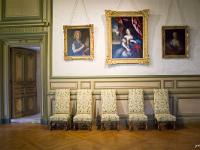 Château de Grignan  La salle du Roi (ancienne grande salle médiévale du château).