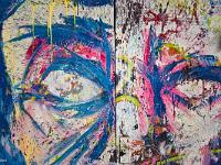 Hôpital Charle Romieu - Digne  Ancienne chaufferie - graph (détail)