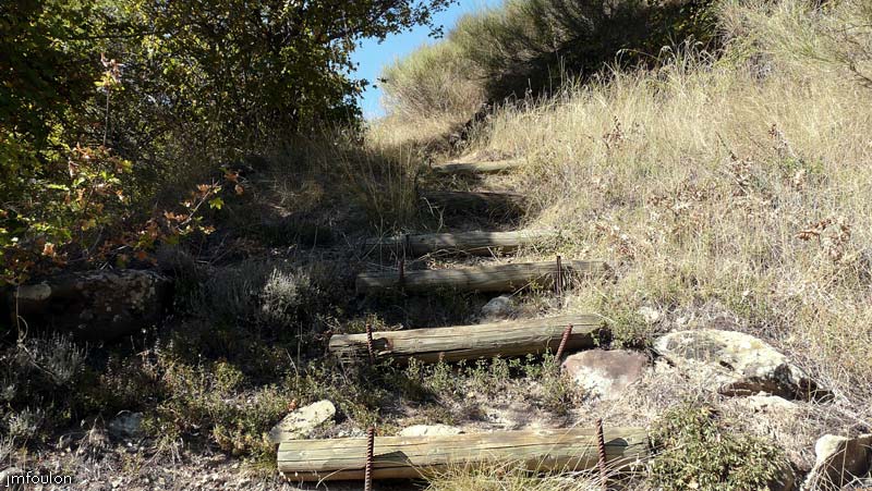 faucon-28web.jpg - Ce sentier est amménagé et permet de faire une boucle d'environ 2,8 km par les Ravin de Piches et de la Bauchouse