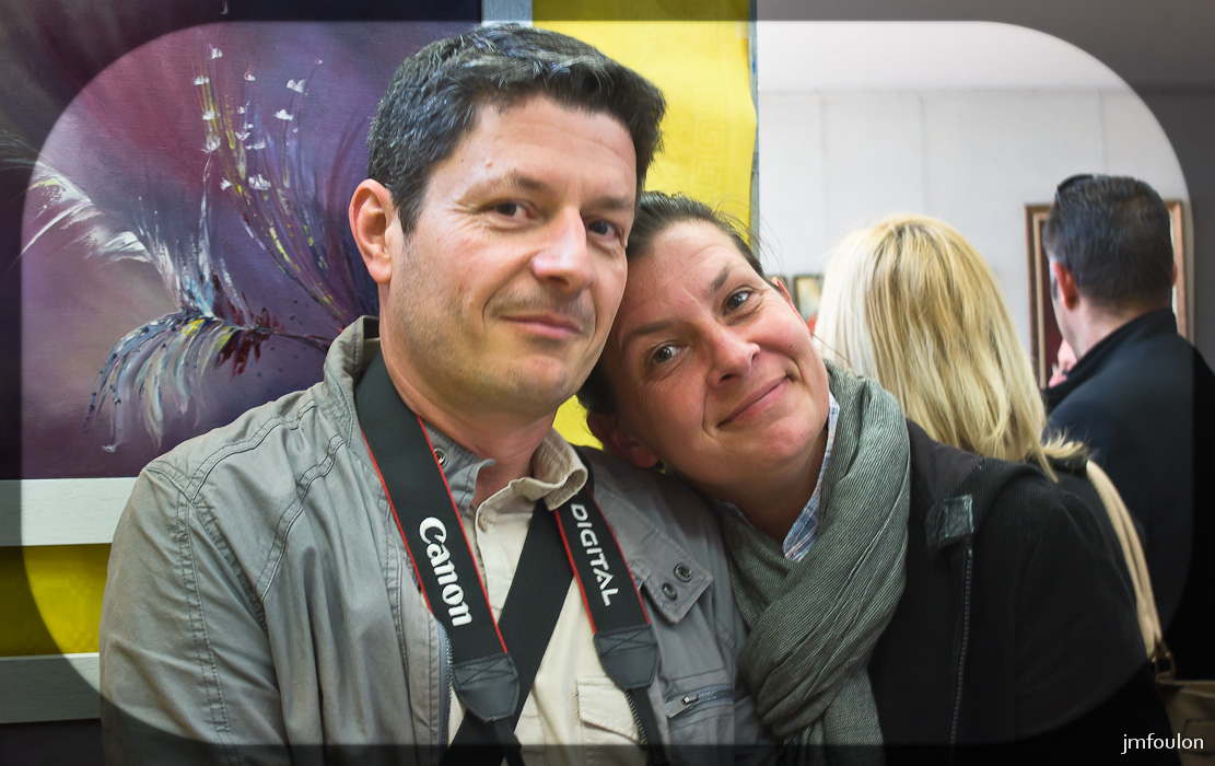 IMG_7492-2.jpg - Vernissage de l'exposition de Martine Saudade et Françoise Navarro  - Sisteron Juin 2014 Mairie de Sisteron