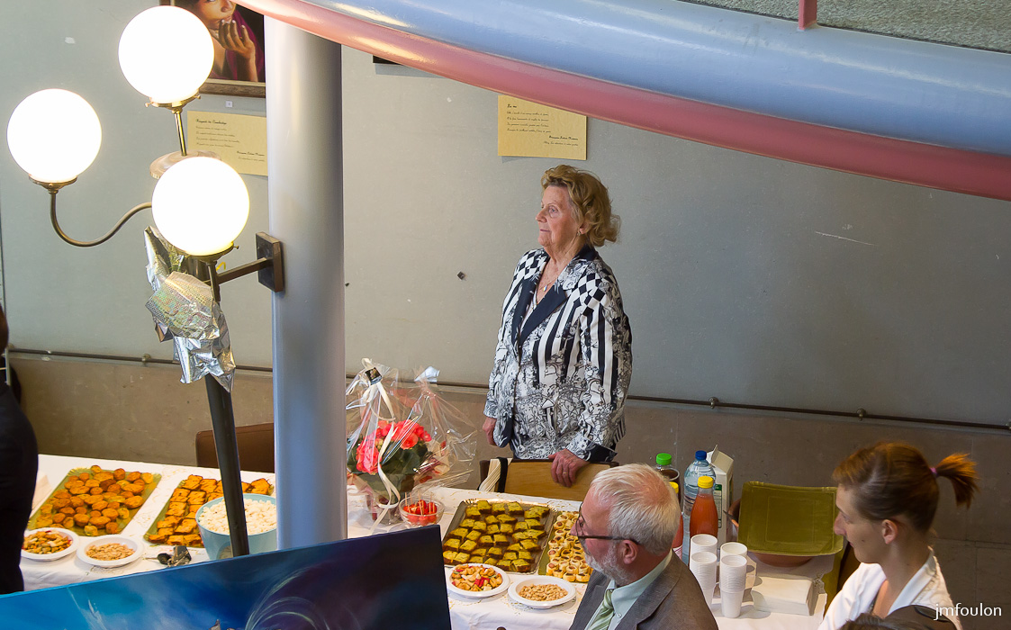 IMG_7502-2.jpg - Vernissage de l'exposition de Martine Saudade et Françoise Navarro  - Sisteron Juin 2014 Mairie de Sisteron