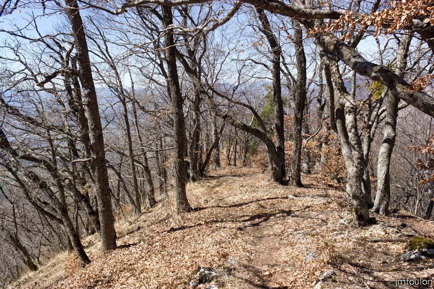 melve-croix-44.jpg - La crête de la Montagne entre adret et ubac