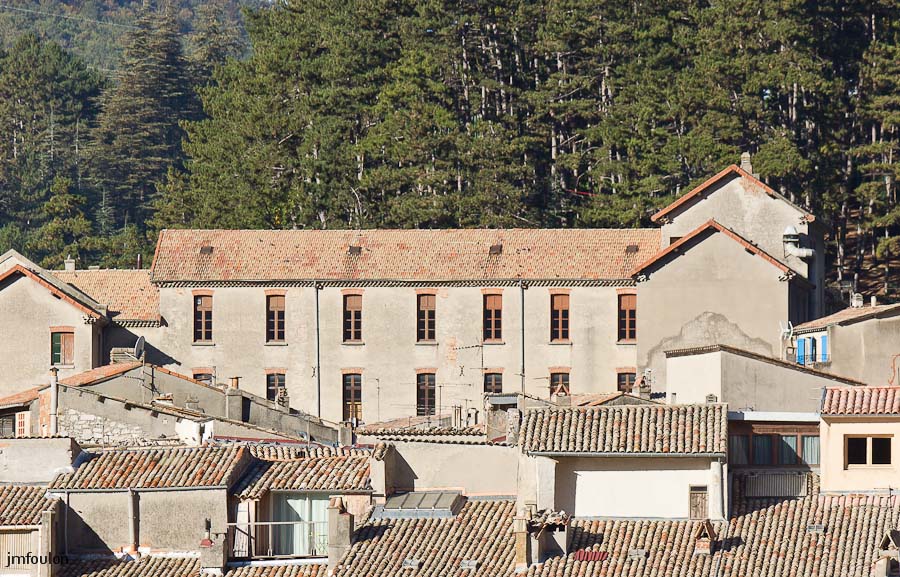 sisteron-10-13-013web.jpg - Sisteron - Alpes de Haute Provence - L'ancien collège de Jeunes Filles (début XXème)