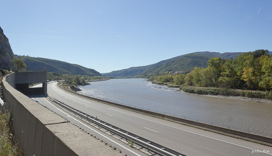 sisteron-A51-02web.jpg - Sisteron - Alpes de Haute Provence - A51 et Durance