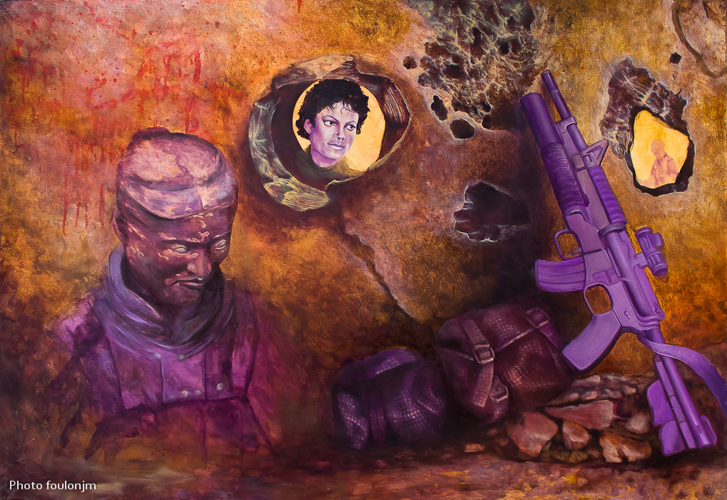 ilie-mitrea-002-0-2.jpg - Ilie Mitrea - "Art et Guerre" - Huile sur toile