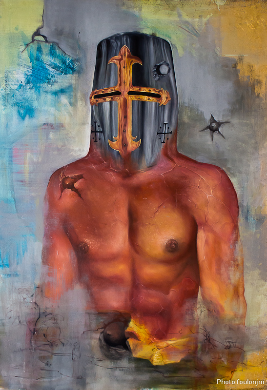 ilie-mitrea-012-2.jpg - Ilie Mitrea - "Art et Guerre" - Huile sur toile