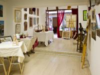 Expo Plastik'Art - Manosque  Notre installation dans la galerie