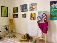 Expo Plastik'Art - Manosque  Notre installation dans la galerie